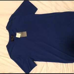 ZARA ESSENTIALS Men’s V-Neck Tee “Royal Blue”